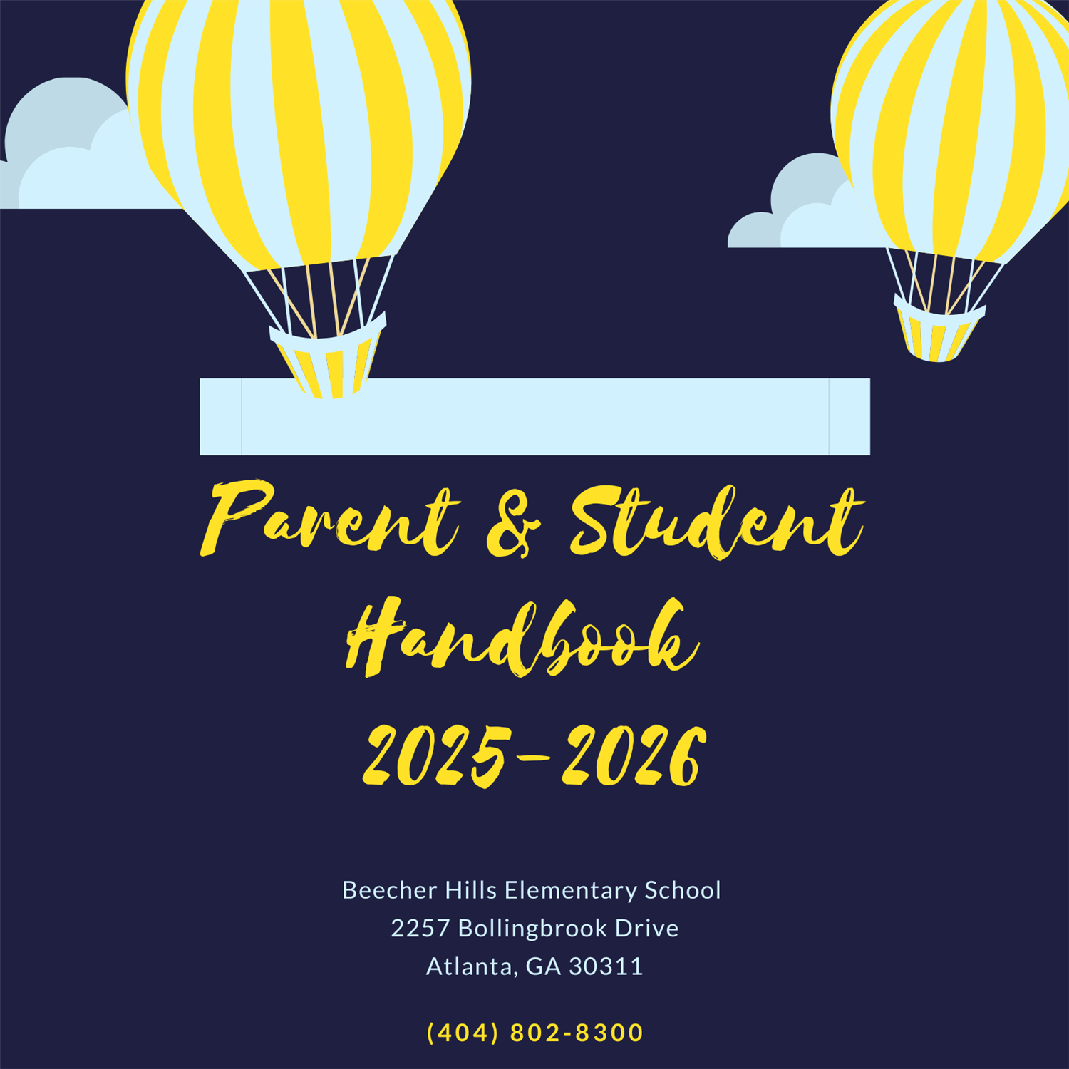 Click Here: Parent & Student Handbook